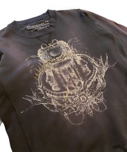 Load image into Gallery viewer, Balenciaga FW2011 Royal Crest Charcoal Crewneck - Size S