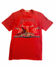 Load image into Gallery viewer, Balenciaga FW2005 Red "Metallica" Tee - Size XS