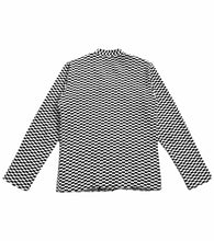 Load image into Gallery viewer, Comme des Garcons Homme Plus AD2002 Checkered Logo Knit Cardigan - Size O/S