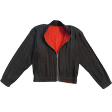 Load image into Gallery viewer, (INQUIRE) Issey Miyake SS1997 Mainline Reversible Pleated Bomber Jacket - Size M