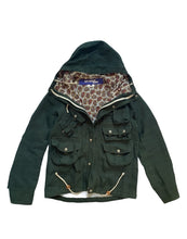 Load image into Gallery viewer, Junya Watanabe AD2015 Linen Cargo Pocket Field Jacket in Green - Size S