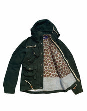 Load image into Gallery viewer, Junya Watanabe AD2015 Linen Cargo Pocket Field Jacket in Green - Size S