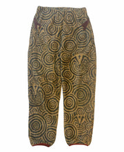 Load image into Gallery viewer, Kapital Maze Patterned Fleece Easy Pants - Size 2