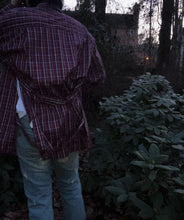 Load image into Gallery viewer, Raf Simons AW2003 Oversized Bondage Strapped Shirt with Buttoned Sides - Size 48