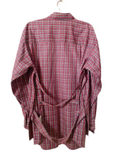 Load image into Gallery viewer, Raf Simons AW2003 Oversized Bondage Strapped Shirt with Buttoned Sides - Size 48