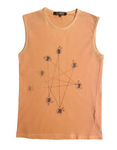 Load image into Gallery viewer, Raf Simons SS2004 "Spectrum" Natal Chart Sleeveless Top - Size 48