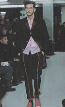 Load image into Gallery viewer, Comme des Garcons Homme Plus AW2002 Raw Front Stripe Trousers - Size S
