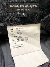 Load image into Gallery viewer, Comme des Garcons Homme Plus AW2002 Raw Front Stripe Trousers - Size S
