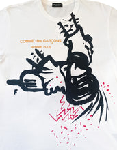 Load image into Gallery viewer, Comme des Garcons Homme Plus AD1999 "Bloody Tools" by Filip Pagowski T-Shirt - Size O/S