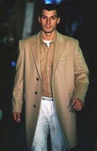 Load image into Gallery viewer, Helmut Lang AW1998 Wool Chesterfield Coat in Camel - Size 54