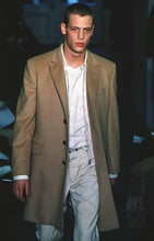 Load image into Gallery viewer, Helmut Lang AW1998 Wool Chesterfield Coat in Camel - Size 54