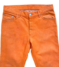 Load image into Gallery viewer, Helmut Lang SS2000 Safety Orange Raw Denim - Size 31