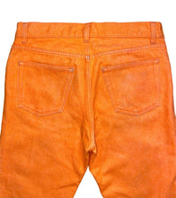 Load image into Gallery viewer, Helmut Lang SS2000 Safety Orange Raw Denim - Size 31