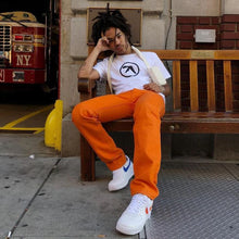 Load image into Gallery viewer, Helmut Lang SS2000 Safety Orange Raw Denim - Size 31