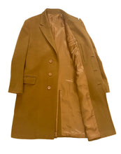 Load image into Gallery viewer, Helmut Lang AW1998 Wool Chesterfield Coat in Camel - Size 54
