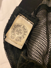 Load image into Gallery viewer, Chrome Hearts Vintage Black Hollywood "CH" Trucker Hat - Size O/S