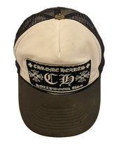 Load image into Gallery viewer, Chrome Hearts Vintage Black Hollywood "CH" Trucker Hat - Size O/S