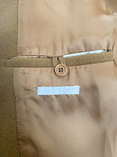 Load image into Gallery viewer, Helmut Lang AW1998 Wool Chesterfield Coat in Camel - Size 54