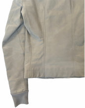 Load image into Gallery viewer, Rick Owens SS2008 "Creatch" Heavy Oiled Calf Leather Jacket in Pearl - Size 46