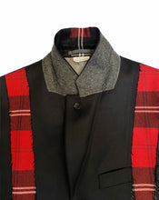 Load image into Gallery viewer, *BNWT* Comme des Garcons Homme Plus AW2008 Jamie Reid "Lies Lies Lies" Reconstructed Patchwork Blazer - Size S