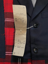 Load image into Gallery viewer, *BNWT* Comme des Garcons Homme Plus AW2008 Jamie Reid "Lies Lies Lies" Reconstructed Patchwork Blazer - Size S
