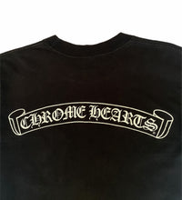 Load image into Gallery viewer, Chrome Hearts Horseshoe Logo Cross Pocket Tee - Size S