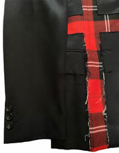 Load image into Gallery viewer, *BNWT* Comme des Garcons Homme Plus AW2008 Jamie Reid "Lies Lies Lies" Reconstructed Patchwork Blazer - Size S