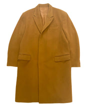 Load image into Gallery viewer, Helmut Lang AW1998 Wool Chesterfield Coat in Camel - Size 54