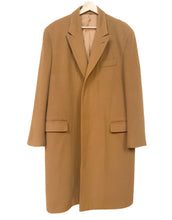 Load image into Gallery viewer, Helmut Lang AW1998 Wool Chesterfield Coat in Camel - Size 54