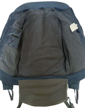 Load image into Gallery viewer, Helmut Lang AW2003 Bondage Strap Four Pocket MA-1 Bomber in Navy - Size 38