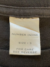 Load image into Gallery viewer, Number Nine SS2001 Blue "Cigarettes" Tee - Size 3