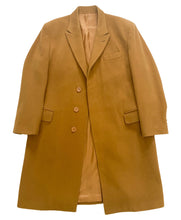 Load image into Gallery viewer, Helmut Lang AW1998 Wool Chesterfield Coat in Camel - Size 54