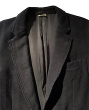 Load image into Gallery viewer, Comme des Garcons Homme Plus AW2006 Raw Hem Teddy Boy Drape Coat - Size S