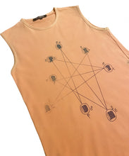 Load image into Gallery viewer, Raf Simons SS2004 "Spectrum" Natal Chart Sleeveless Top - Size 48