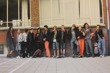 Load image into Gallery viewer, Raf Simons AW1997 "Youngsville University" Raglan Short-Sleeve Crewneck - Size 48