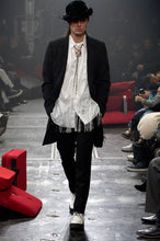 Load image into Gallery viewer, Comme des Garcons Homme Plus AW2006 Raw Hem Teddy Boy Drape Coat - Size S
