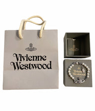 Load image into Gallery viewer, Vivienne Westwood - Silver Orb Pearl Bracelet
