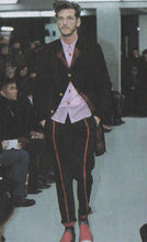 Load image into Gallery viewer, Comme des Garcons Homme Plus AW2002 Raw Front Stripe Trousers - Size S
