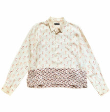 Load image into Gallery viewer, Comme des Garcons Homme Plus SS1994 - Reconstructed Ski-Print Silk Shirt
