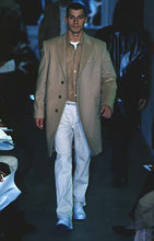 Load image into Gallery viewer, Helmut Lang AW1998 Wool Chesterfield Coat in Camel - Size 54
