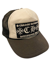 Load image into Gallery viewer, Chrome Hearts Vintage Black Hollywood &quot;CH&quot; Trucker Hat - Size O/S
