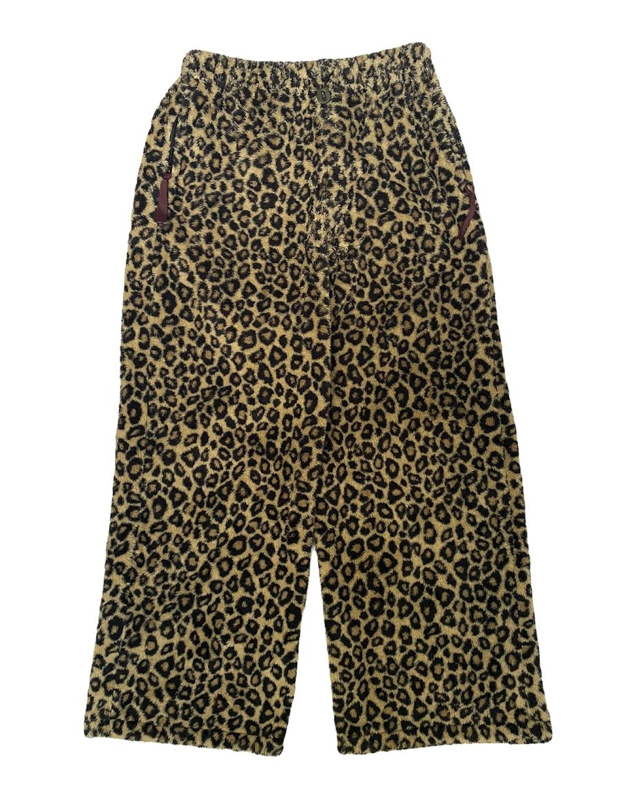 Kapital Leopard Print Fleece Easy Pants - Size 3