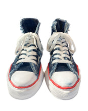 Load image into Gallery viewer, Mihara Yasuhiro x Nigel Cabourn SS20 Melted Converse High Top Shoes - Size 42
